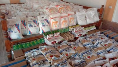 ШЫМКЕНТТІК КӘСІПКЕР МАҚТААРАЛДАҒЫ 50 ОТБАСЫҒА АЗЫҚ-ТҮЛІК ҮЛЕСТІРДІ ШЫМКЕНТТІК КӘСІПКЕР МАҚТААРАЛДАҒЫ 50 ОТБАСЫҒА АЗЫҚ-ТҮЛІК ҮЛЕСТІРДІ