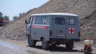 МЫРЗАКЕНТТЕГІ ҚҰРЫЛЫС АЛАҢЫ ДЕЗИНФЕКЦИЯЛАНДЫ МЫРЗАКЕНТТЕГІ ҚҰРЫЛЫС АЛАҢЫ ДЕЗИНФЕКЦИЯЛАНДЫ
